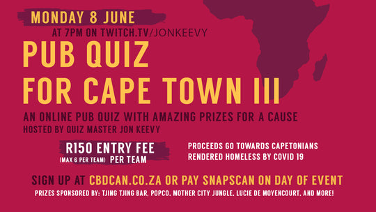 Pub Quiz For Cape Town 3 - Walter & Friends